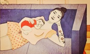 Siden jeg fik dig sover jeg mindre, men jeg smiler mere