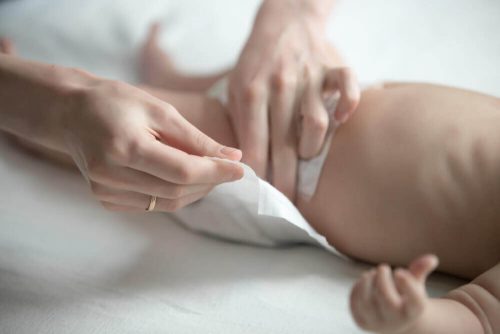 bleskifte for nyfødte baby