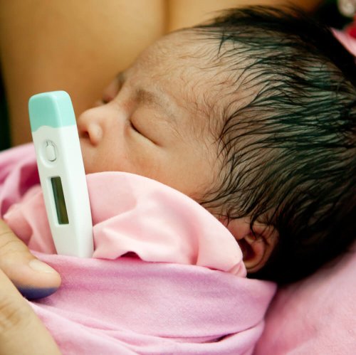 Syg baby med dehydrering