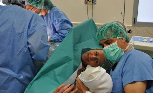 baby er lige blevet født