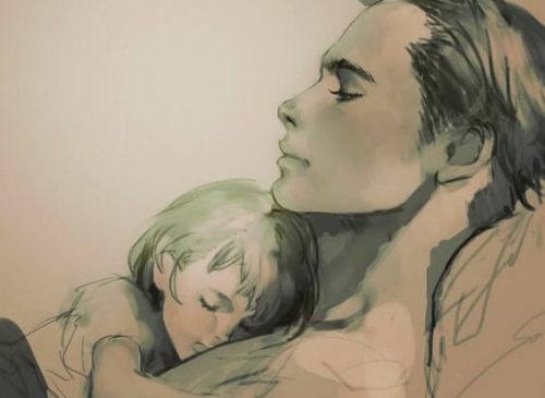 Far med barn - skaber børns personligheder