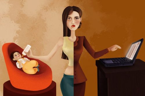 Mor laver dobbelt arbejde