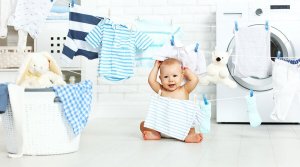 At vaske din babys tøj på den rigtige måde