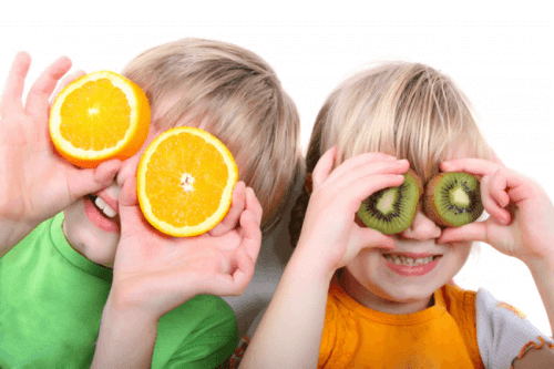 Vitaminer i fødevarer som er vigtige til børn
