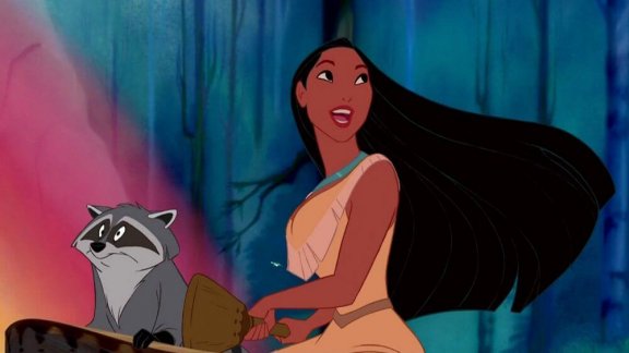 scene fra Pocahontas