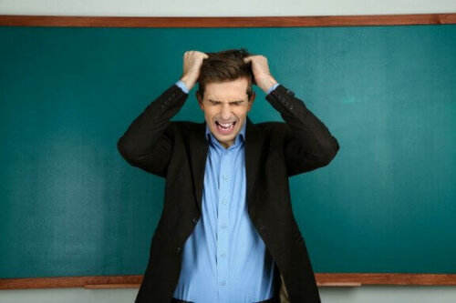 frustreret underviser