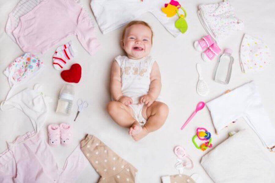 Hvorfor har jeg kun døtre: Glad baby pige.