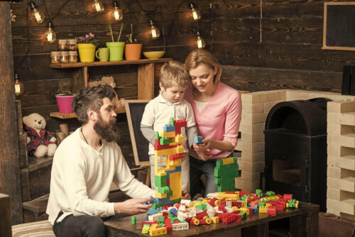Familie der leger med Dublo