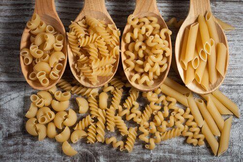 forskellige typer af pasta