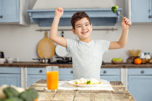 De tre næringsstoffer, der skal være til stede i børns kost