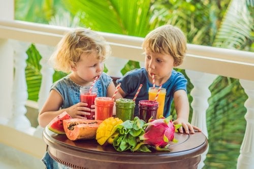 10 frugtsmoothies til børn