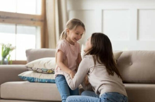 Mor og datter opbygger et forhold baseret på tillid og respekt