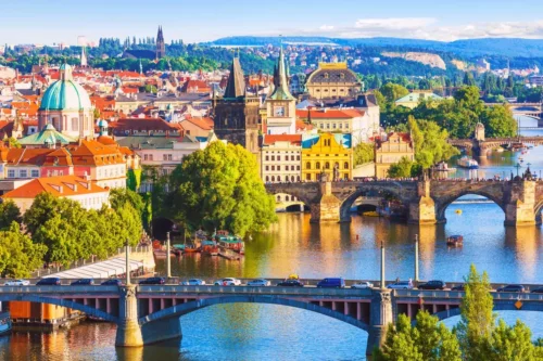 Prag symboliserer navne af tjekkisk oprindelse