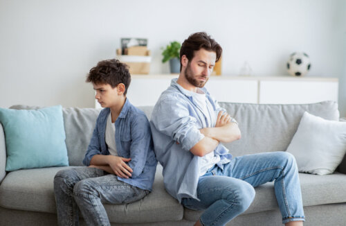 Far og søn er uvenner grundet følelsesmæssig incest syndrom