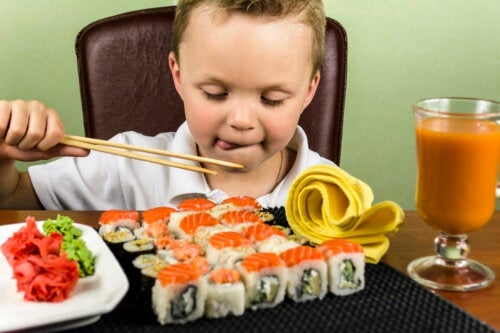 Kan børn spise sushi?