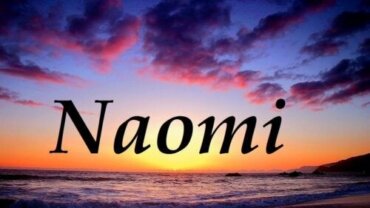 Oprindelse og betydning af navnet Naomi