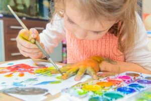 Fordelene ved kunsthåndværk for børn